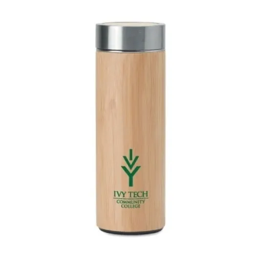 Promotional Bamboo Flask With Tea Infuser